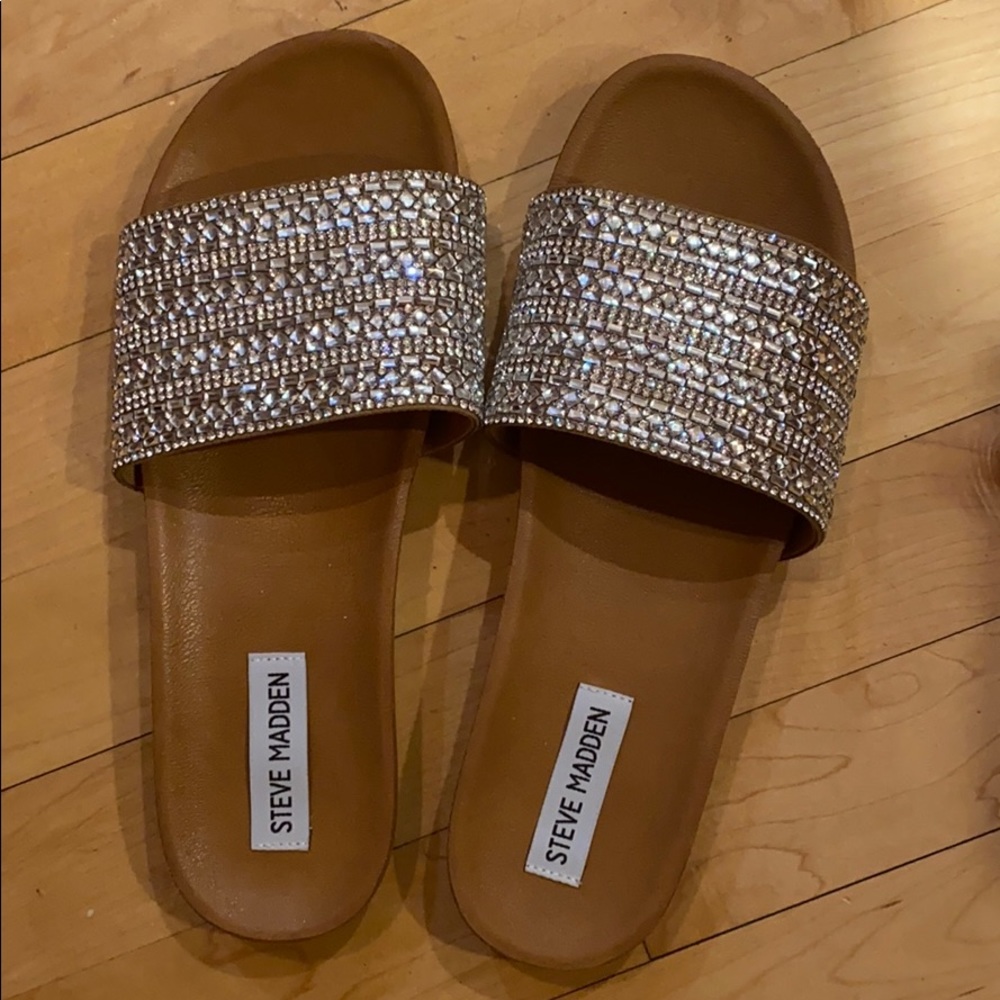 Steve madden slides size 8/9